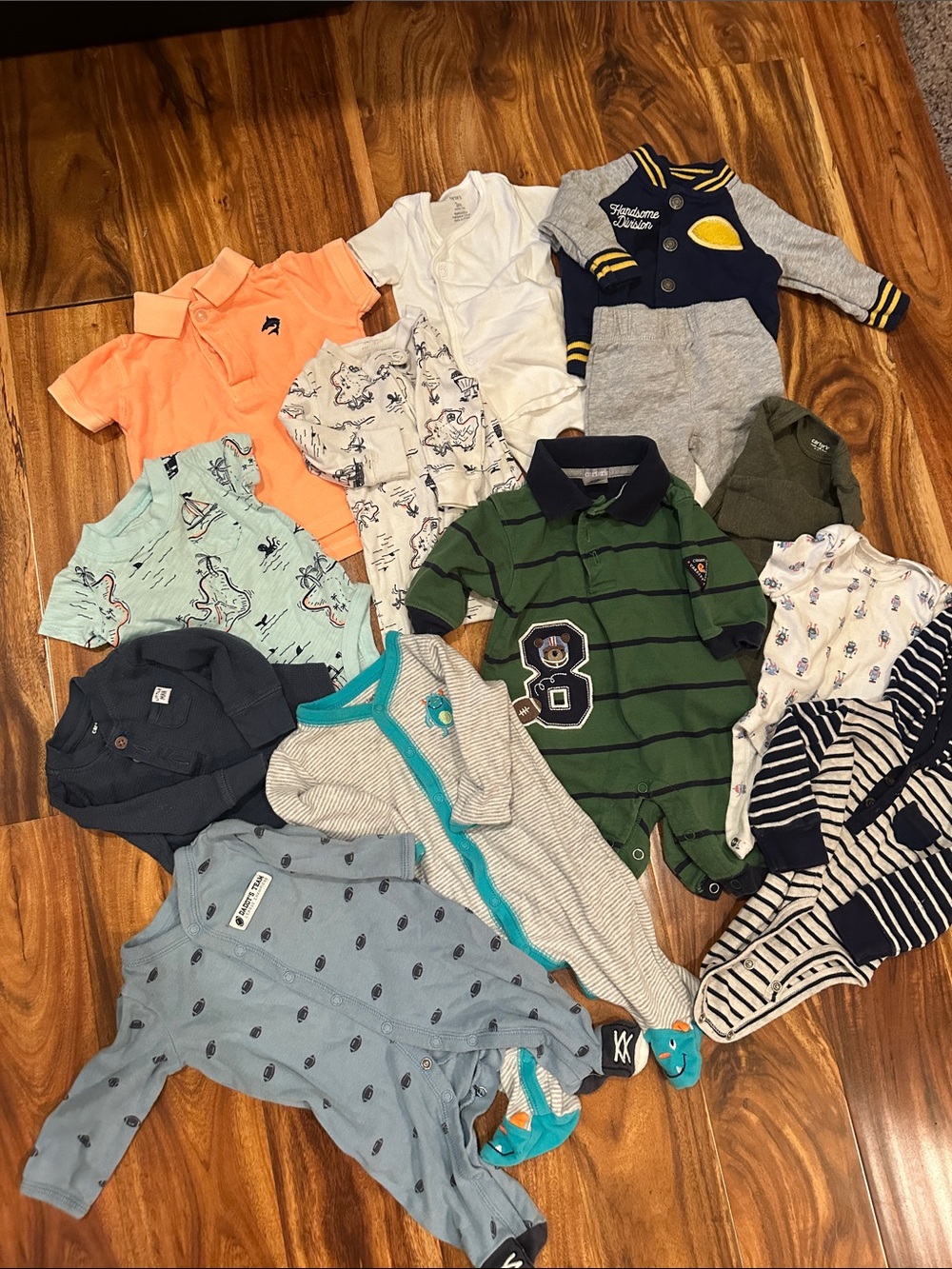 Carter's Variety 14 piece Baby Lot, 3M